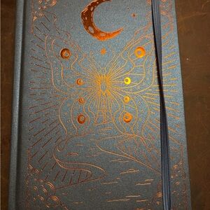 Tiefossi Gray Notebook with Copper Design
